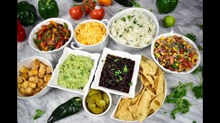 Chipotle Inspired Vegetarian Burrito Bowl Recipe [upl. by Sello]