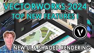 Vectorworks 2024  Top New Features I [upl. by Marx]