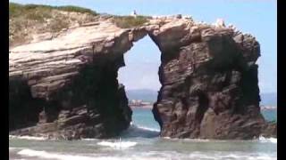 PLAYA DE LAS CATEDRALES RIBADEO LUGO [upl. by Lorrayne]