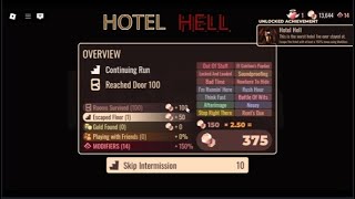 I GOT HOTEL HELL BADGE IN DOORS [upl. by Marinelli]