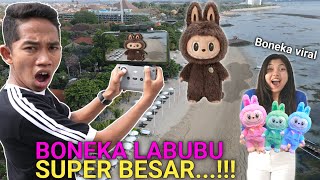 VIRAL BONEKA LABUBU RAKSASA😱 TERTANGKAP DRONE ADA DIDUNIA NYATA ARIK HERAN BANGET  Mikael TubeHD [upl. by Rosenbaum]