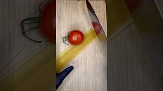 Spaghetti with Tomato spaghetti noodles eat eatingshow eating satisfying [upl. by Nole695]