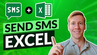 How To Send SMS Messages From Excel With VBA  StepbyStep Tutorial 💬 [upl. by Leanard]