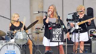 Ramblin Gamblin Man The 6PAK All Girl Band Live Frederick Meijer Gardens👇🏻CHECK OUT FUN FACTS🎤🎸🥁 [upl. by Oniskey]