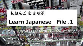 File 1  Learn Japanese Language With Subtitles [upl. by Teiv419]