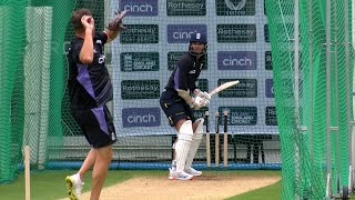 England cricket squad training ahead of start of first West Indies test match at lords 🏏 [upl. by Bigler]