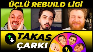 TAKAS ÇARKI YAPTIK  FIFA 23 ÜÇLÜ REBUILD LİGİ UKarakullukcu OnurOnline [upl. by Ninahs]