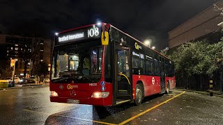 Mercedes Benz Citaro Driver POV Lightrun Lewisham to Stratford International [upl. by Alfie425]