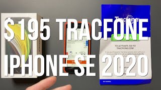 Tracfone iPhone SE for 195 with 25 plan included [upl. by Apollus]