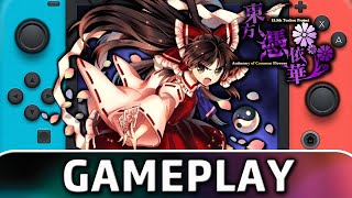 Touhou Hyouibana Antinomy of Common Flowers  Nintendo Switch Gameplay [upl. by Ynna]