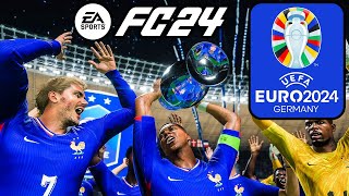 FRANCE vs ANGLETERRE  Finale EURO 2024 EA FC 24 PS5  Difficulté Légendaire [upl. by Arayk]