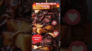 BBq Brisket Melts Recipe [upl. by Lishe992]