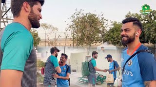 Shaheen Shah Afridi Meet Virat Kohli Chahal KL Rahul and Rishabh Pant  PCB  MA2L [upl. by Yorel630]