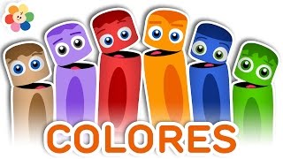 Aprende Los Colores  Colores Para Niños  Aprendizaje de Colores  Pandilla de Colores  BabyFirst [upl. by Shawnee]