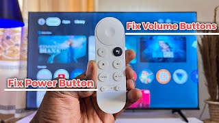 How to Fix Volume amp Power Button on Chromecast with Google TV Remote Not Working [upl. by Hattie731]