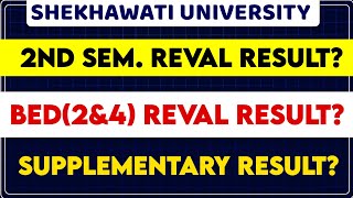 PDUSU Semester2 Reval Result  UG Supplementary Result 😱BED2amp4 Reval Result [upl. by Sulihpoeht37]