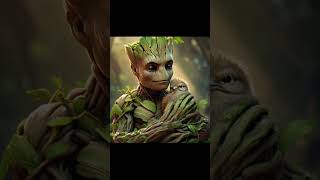 A am Groot a new story short video part 1🤩😍🥰shortstrending [upl. by Fazeli]