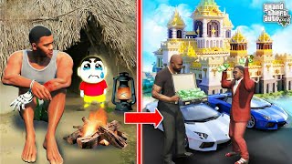 Franklin And Shinchan Poor Life To Rich Life In Gta 5 😱  Gta 5 Tamil  CMD Gaming [upl. by Denice]