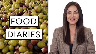 Everything Mila Kunis Eats In A Day  Food Diaries  Harpers BAZAAR [upl. by Modie]