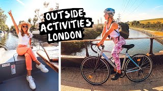 Best Outdoor Things To Do in London Vlog [upl. by Kirimia]