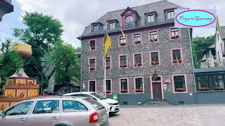 Oberwesel in Rhine Gorge Germany  UNESCO world heritage site  So Beautiful [upl. by Ardnasirhc]