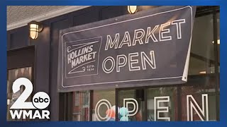 Hollins Market opens up in West Baltimore [upl. by Airaet75]