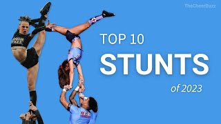 Top 10 Best Stunts of 2023  Voted by the Public Worlds Teams [upl. by Anikehs]