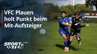 VFC Plauen holt Punkt bei Hertha Zehlendorf  Sport im Osten  MDR [upl. by Aettam]