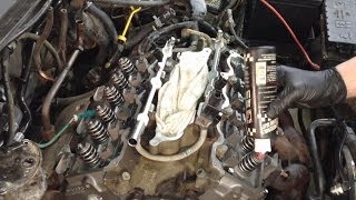 Ford Taurus 30L 12v Head Gaskets Replacement Pt 2 [upl. by Spoor]