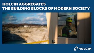 Discover Holcim’s Aggregates the Building Blocks of Modern Society [upl. by Eyahc]