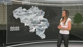 Daniela Prepeliuc Météo RTBF 18 août 2021 [upl. by Philipines]