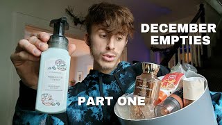 My December Product Empties🗑️Part One 2022 trashtalk [upl. by Airotcivairam]