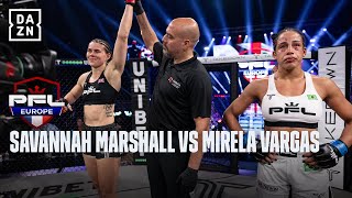 FULL FIGHT  SAVANNAH MARSHALL VS MIRELA VARGAS [upl. by Ethbinium]