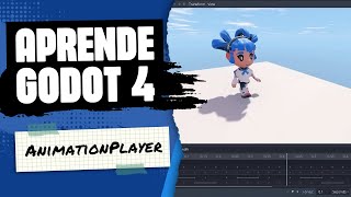 Primeros pasos con GODOT 4 10 👉 ANIMATIONPLAYER Sistema de ANIMACIONES  Curso Online [upl. by Nafets811]