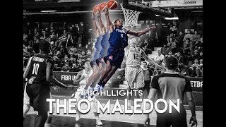 HIGHLIGHTS THÉO MALEDON FRANCE 2O18 FIBA U17 WORLD CUP  Full tournament highlights [upl. by Esertak615]