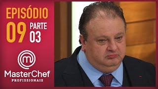 MASTERCHEF PROFISSIONAIS 29112016  PARTE 3  EP 9  TEMP 01 [upl. by Cestar]