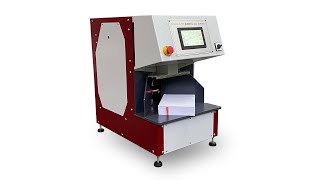 Paper plastic and cardboard sheets counting machine Protec ADR 32 CM [upl. by Crysta]