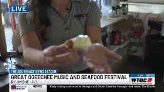 WTOC Hometown Tour Great Ogeechee Music and Seafood Festival [upl. by Schargel267]