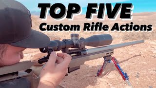 Top 5 Best Custom Rifle Actions of 2020 [upl. by Ahseiym942]