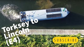 Exploring Lincoln on our Wide beam Boat E4 [upl. by Ennoval]