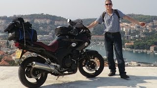 Motorcycle trip across Europe Yamaha TDM 900 Part 2 Greece Albania Montenegro Croatia [upl. by Assirat]