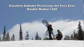 Kazuhiro Kokubo First Ever Double Rodeo 1260 [upl. by Ehudd]