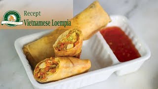 Recept Vietnamese loempia s maken met kip vulling [upl. by Paynter]