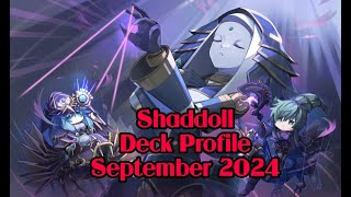 Shaddoll Deck Profile September 2024 [upl. by Atnamas]