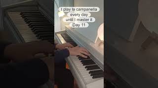 La campanella day 11 piano classicalmusic classicalpiano lacampanella challenge pianomusic [upl. by Tnecnivleahcim]