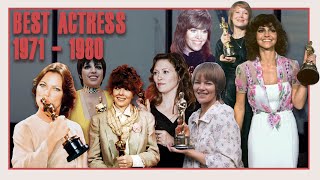 Watching Every Best Actress Winner Part 5 1971  1980 [upl. by Godrich]