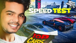 GTA 5 के सबसे तेज़ कारें  Top Fastest Cars in GTA 5  Full Review in Hindi [upl. by Ailahk631]