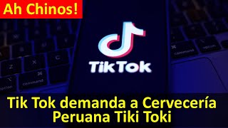 Tik Tok demanda a fabrica de cerveza Peruana Tiki Toki [upl. by Godliman327]