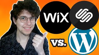 Wix Vs Squarespace Vs Wordpress  Which Is Better [upl. by Eagle]