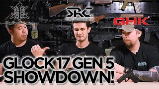 Umarex Airsoft Glock 17 Gen 5 SHOWDOWN VFC SRC GHK  RedWolf Airsoft RWTV [upl. by Llednol]